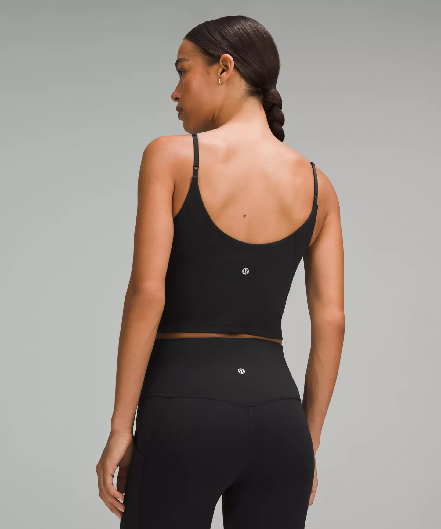 lulu Align Cropped Cami Tank Top Light Support, C/D Cup
