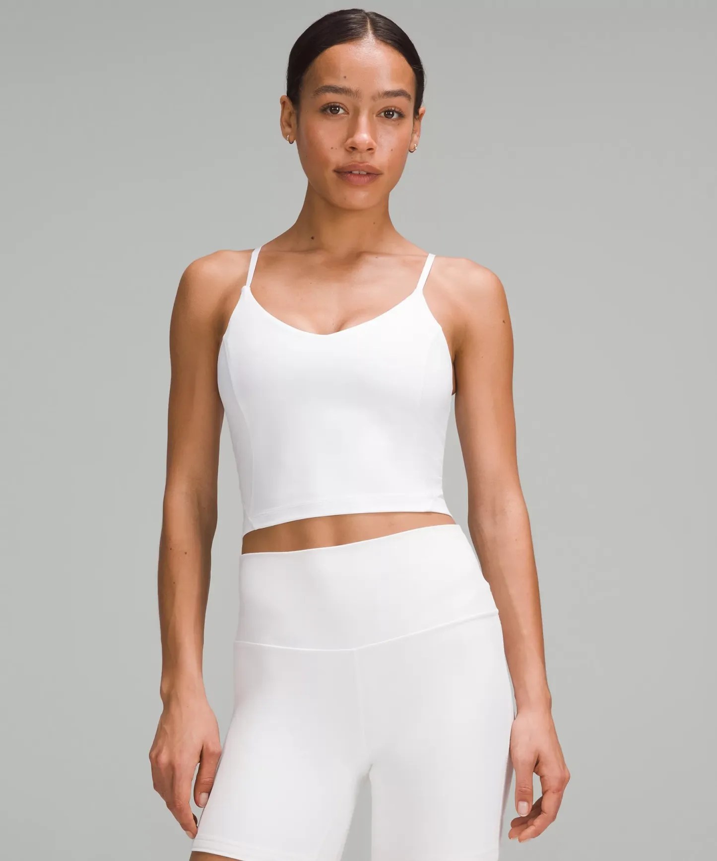 lulu Align Cropped Cami Tank Top Light Support, C/D Cup