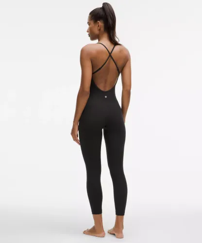 lulu Align Strappy Ribbed Bodysuit 25"