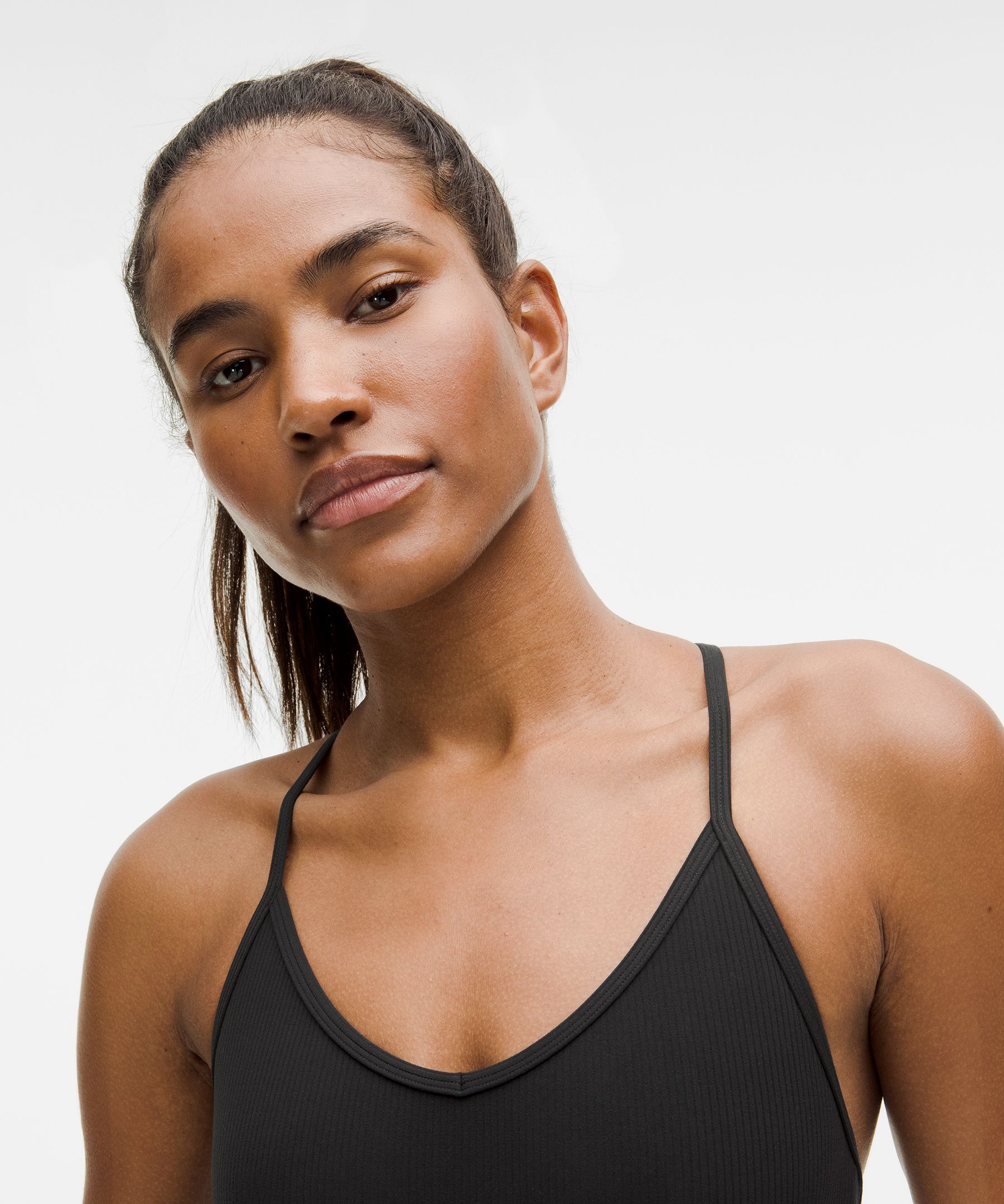 lulu Align Strappy Ribbed Bodysuit 25"