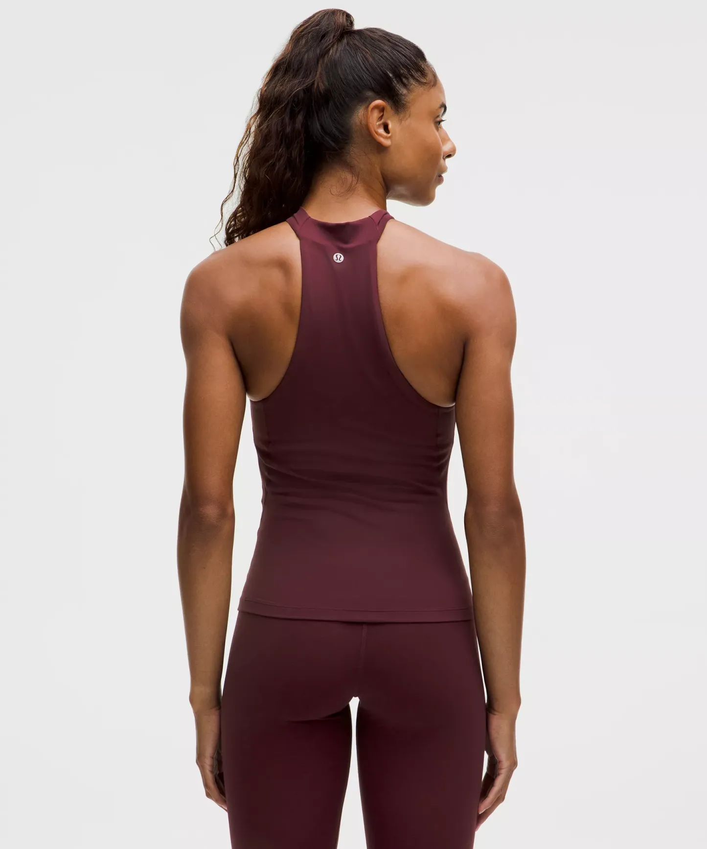 lulu Align High-Neck Halter Tank Top A/B Cup