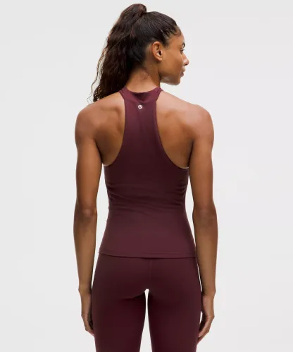 lulu Align High-Neck Halter Tank Top A/B Cup