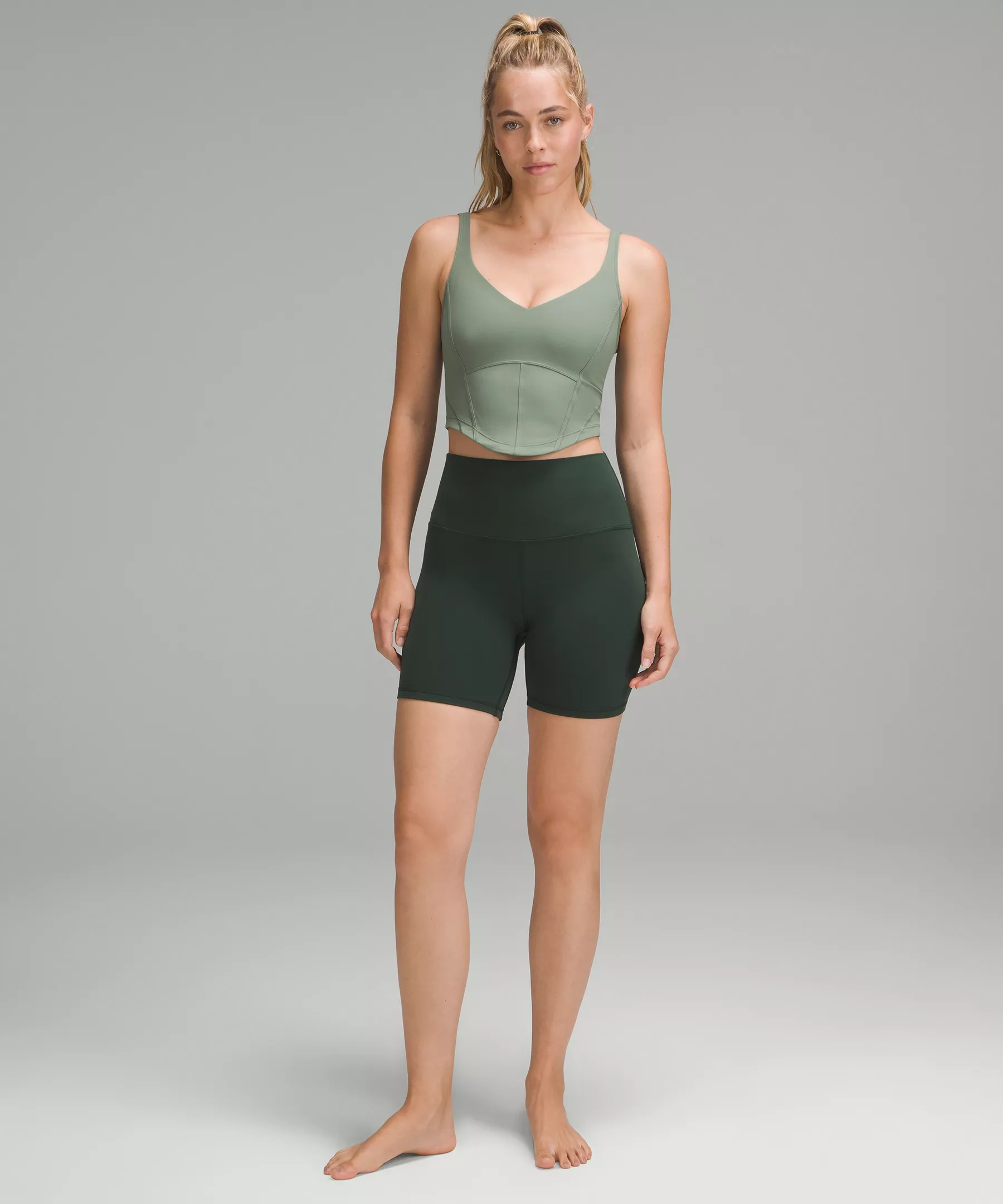 lulu Align Corset Tank Top Light Support, A/B Cup