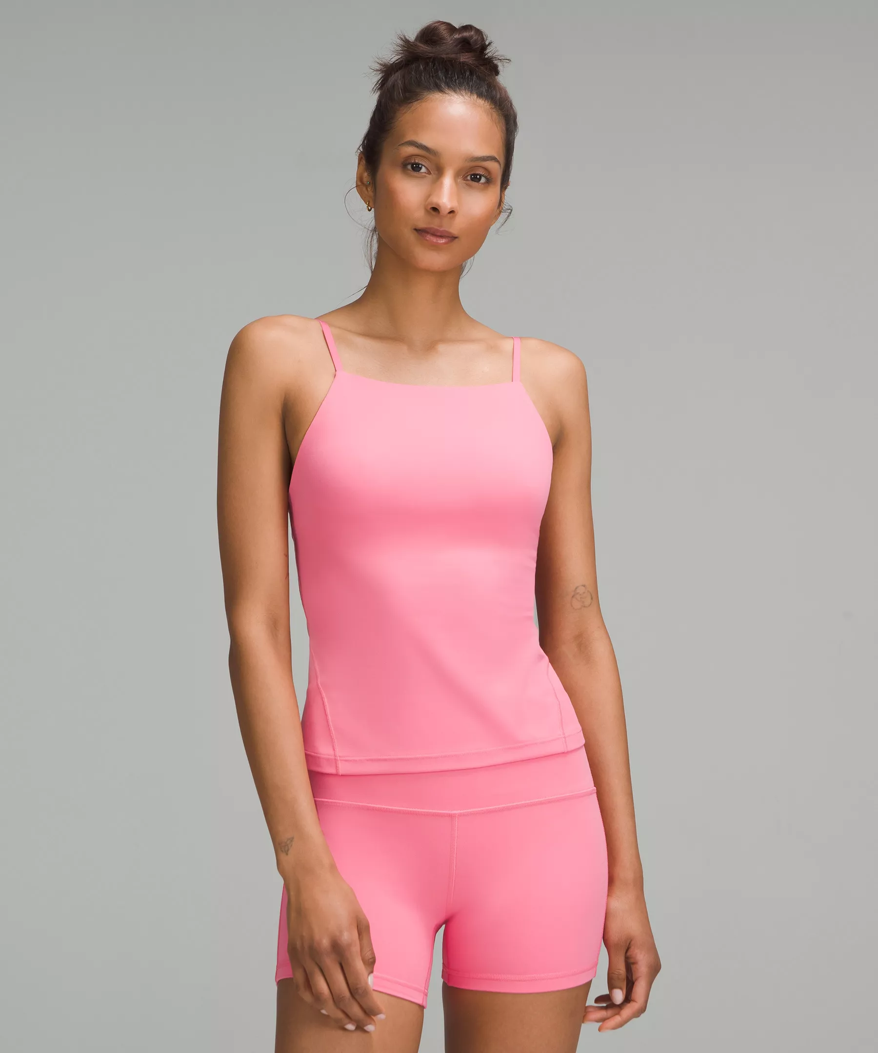 lulu Align High-Neck Cami Tank Top Light Support, A/B Cup
