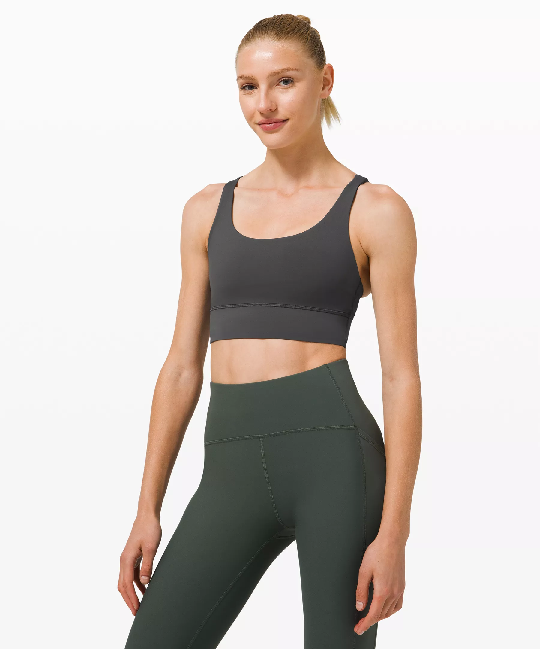 lulu Energy Longline Bra Medium Support, BCD Cups