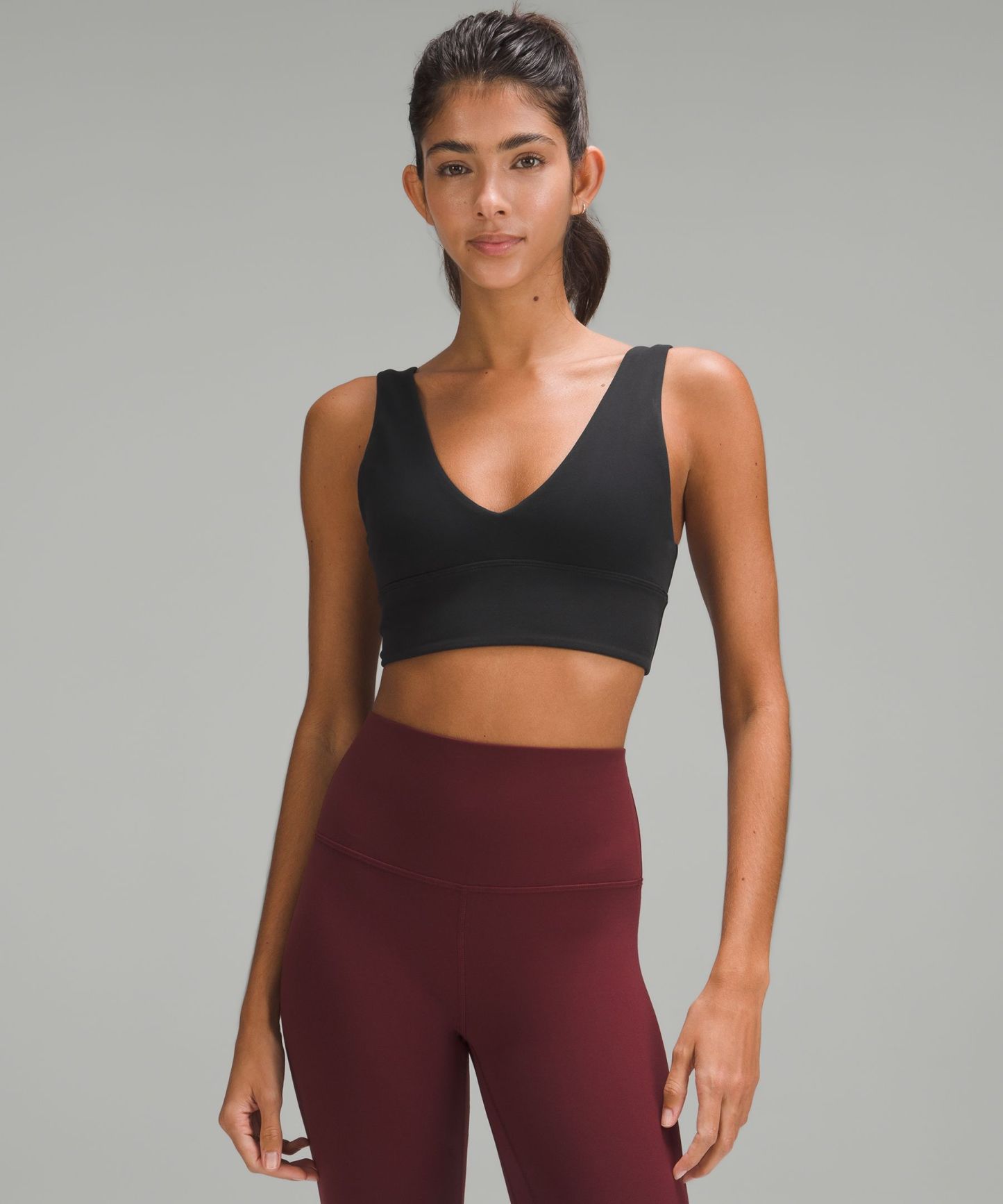lulu Align V-Neck Bra Light Support, A/B Cup