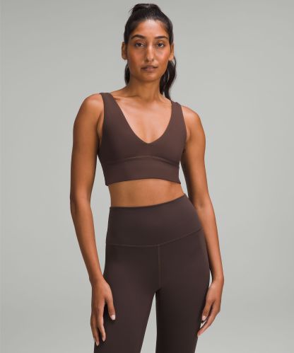lulu Align V-Neck Bra Light Support, A/B Cup
