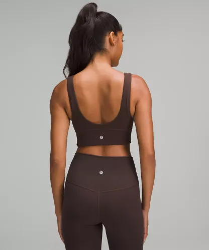 lulu Align V-Neck Bra Light Support, A/B Cup