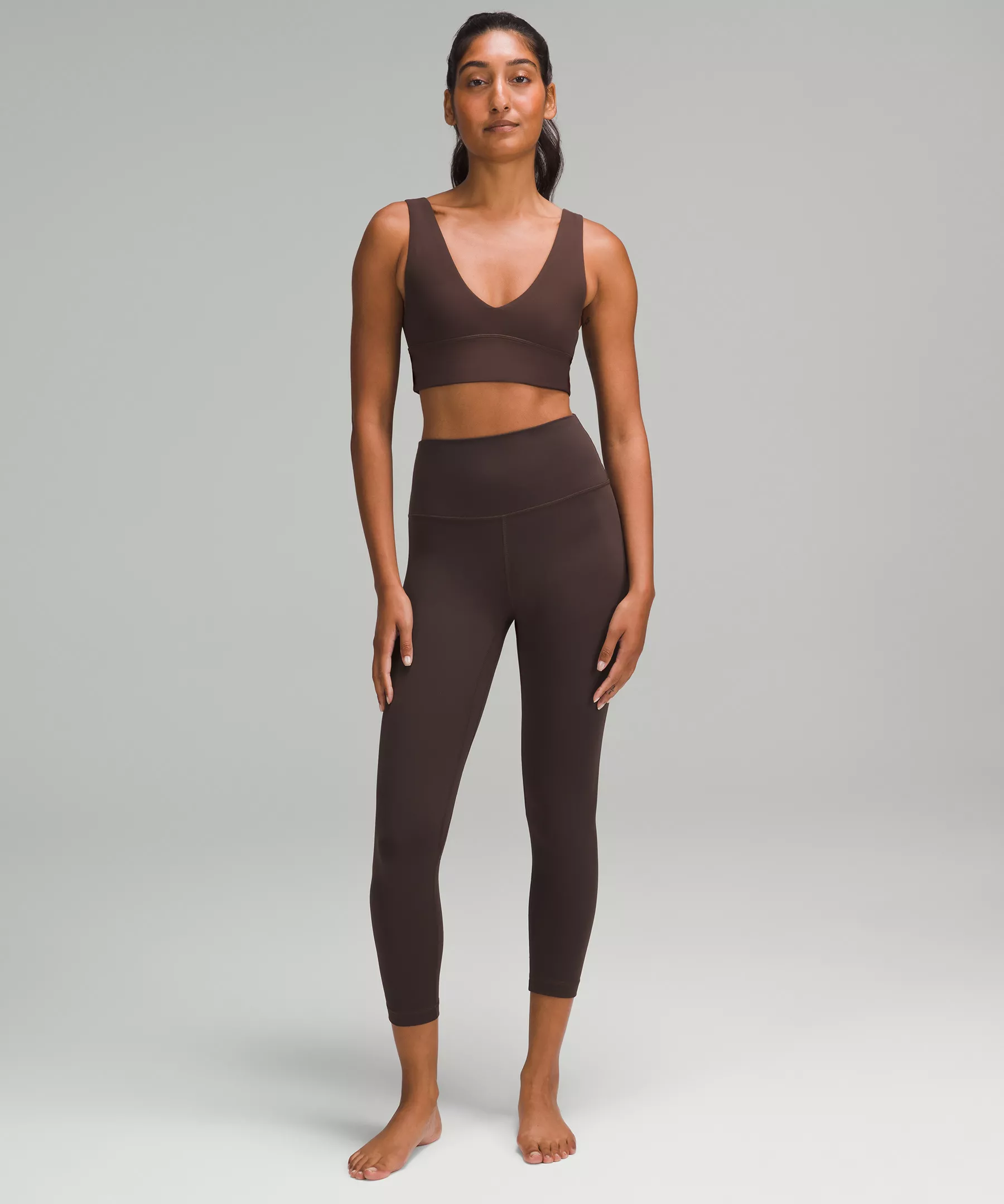 lulu Align V-Neck Bra Light Support, A/B Cup