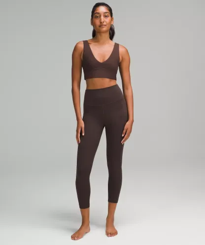 lulu Align V-Neck Bra Light Support, A/B Cup