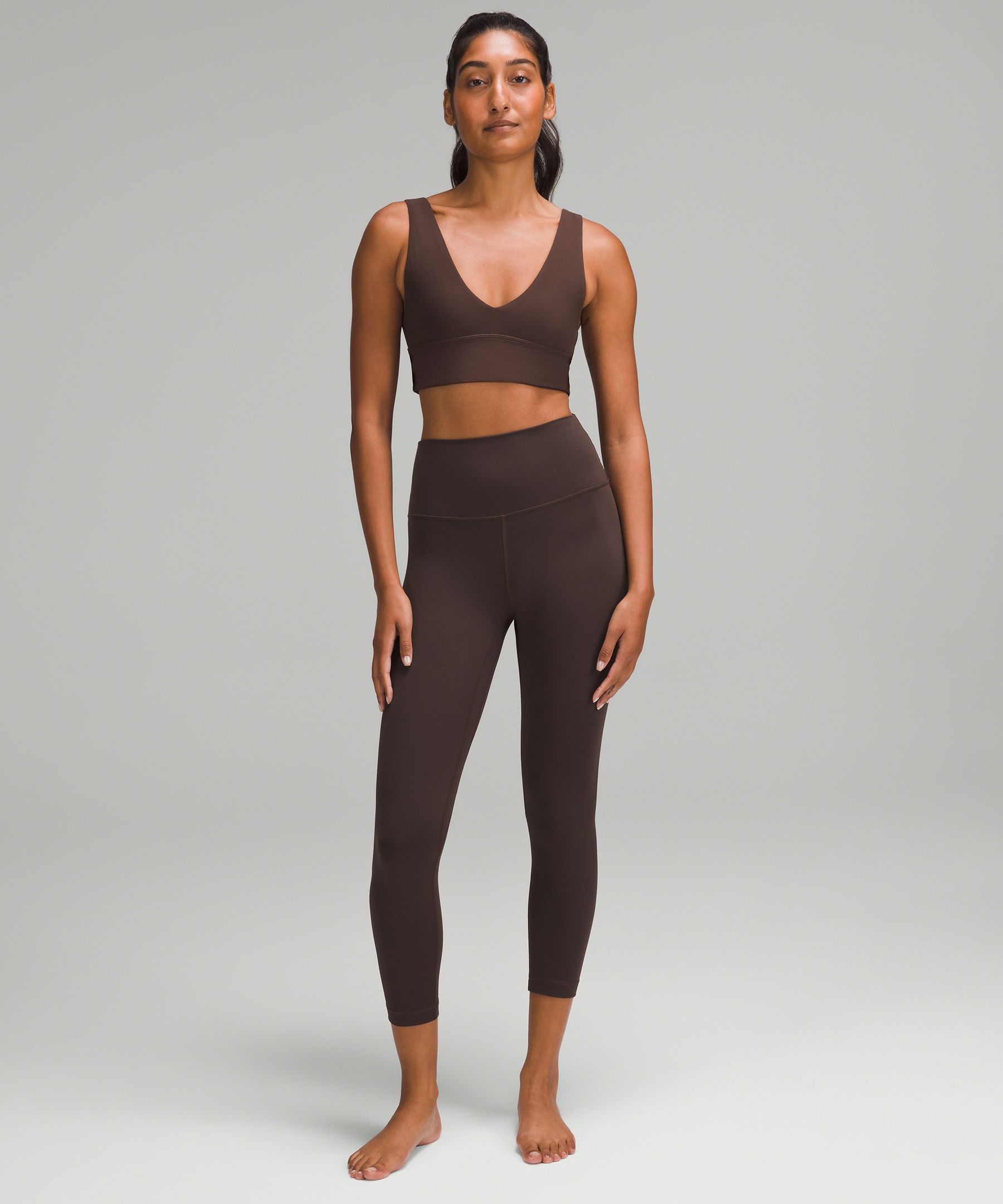lulu Align V-Neck Bra Light Support, A/B Cup