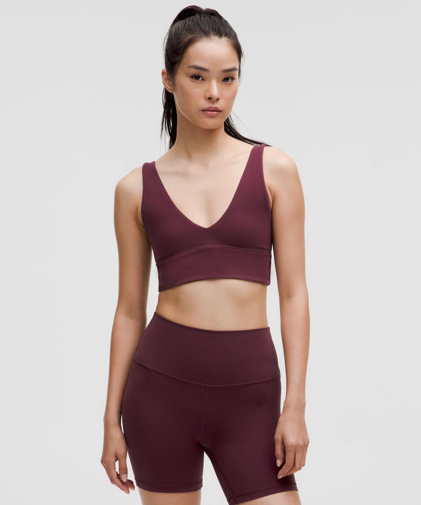 lulu Align V-Neck Bra Light Support, A/B Cup