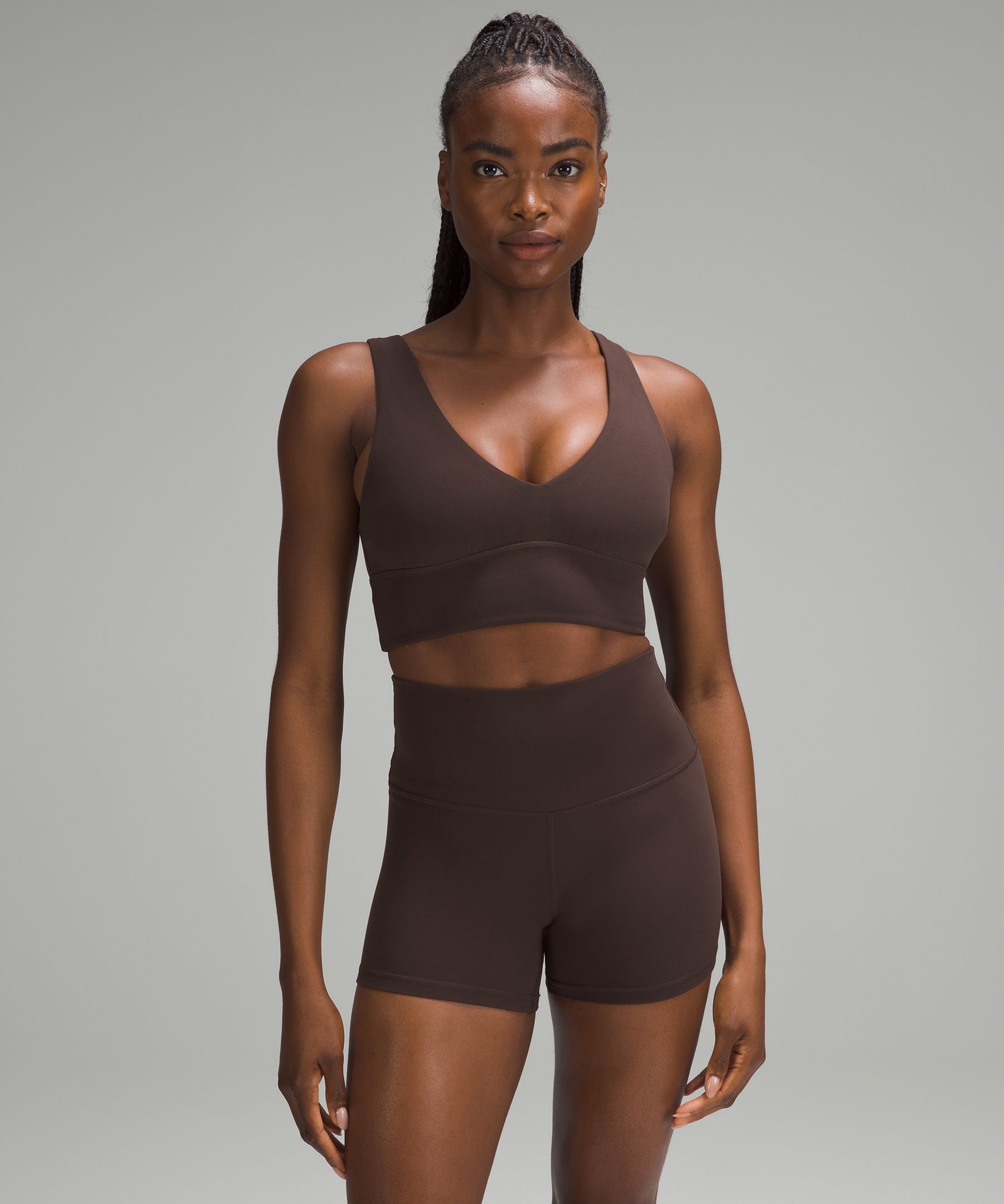 lulu Align V-Neck Bra Light Support, C/D Cup