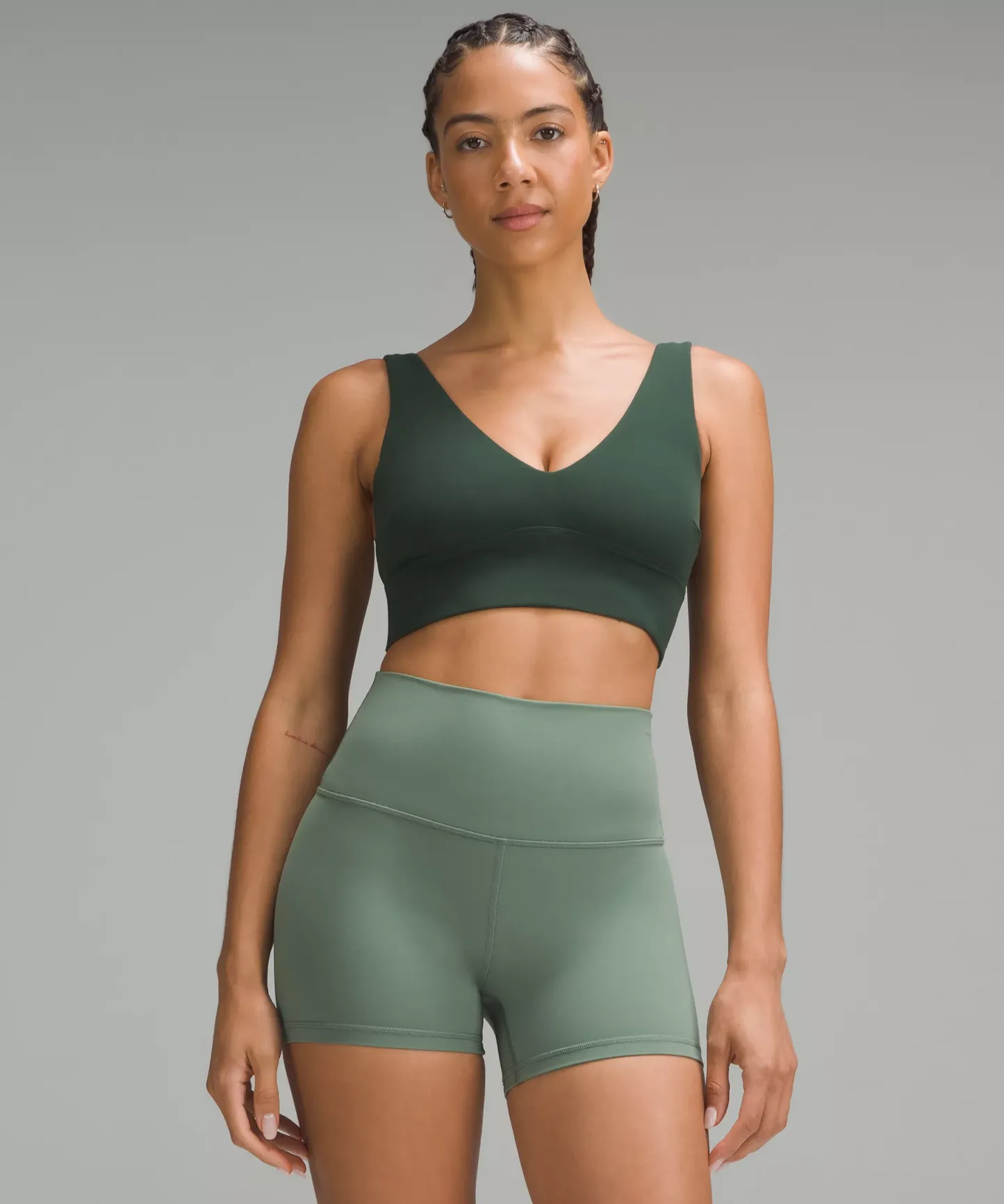 lulu Align V-Neck Bra Light Support, C/D Cup