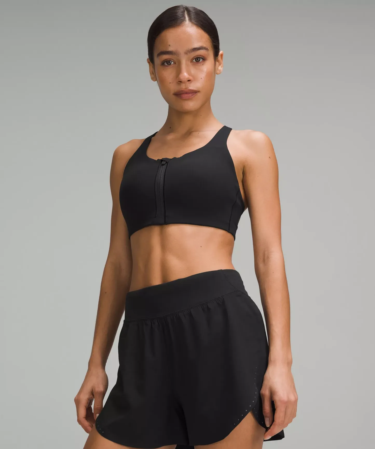 lulu Energy Zip-Front Bra High-Support, BCG Cups