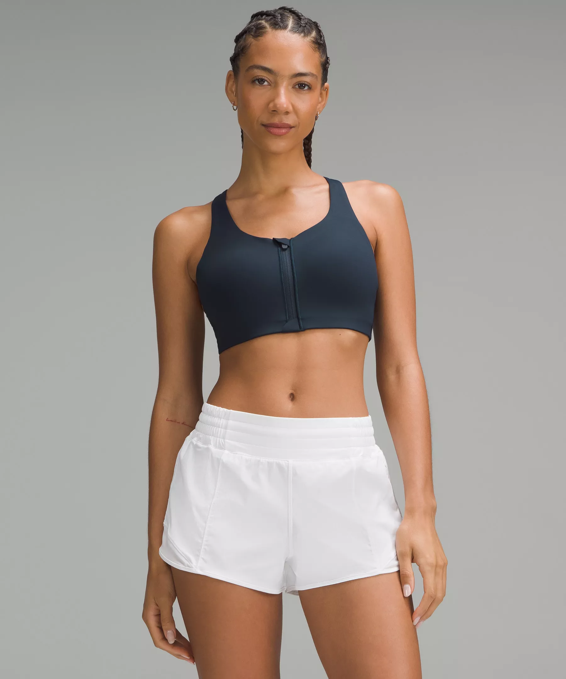 lulu Energy Zip-Front Bra High-Support, BCG Cups