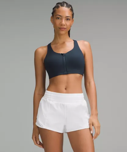 lulu Energy Zip-Front Bra High-Support, BCG Cups