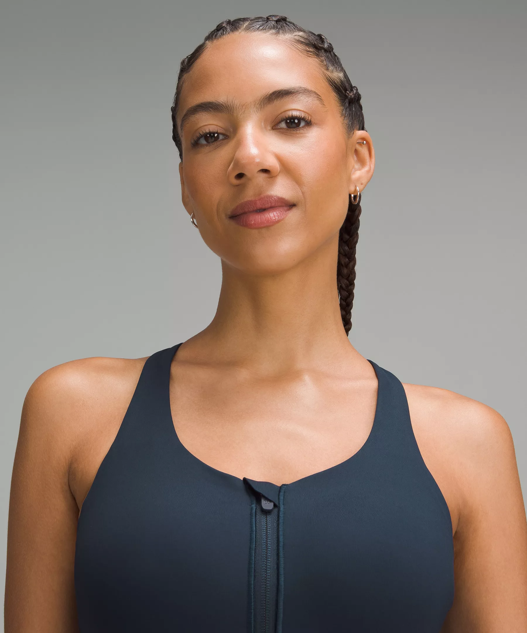 lulu Energy Zip-Front Bra High-Support, BCG Cups