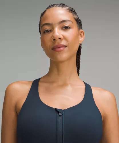 lulu Energy Zip-Front Bra High-Support, BCG Cups