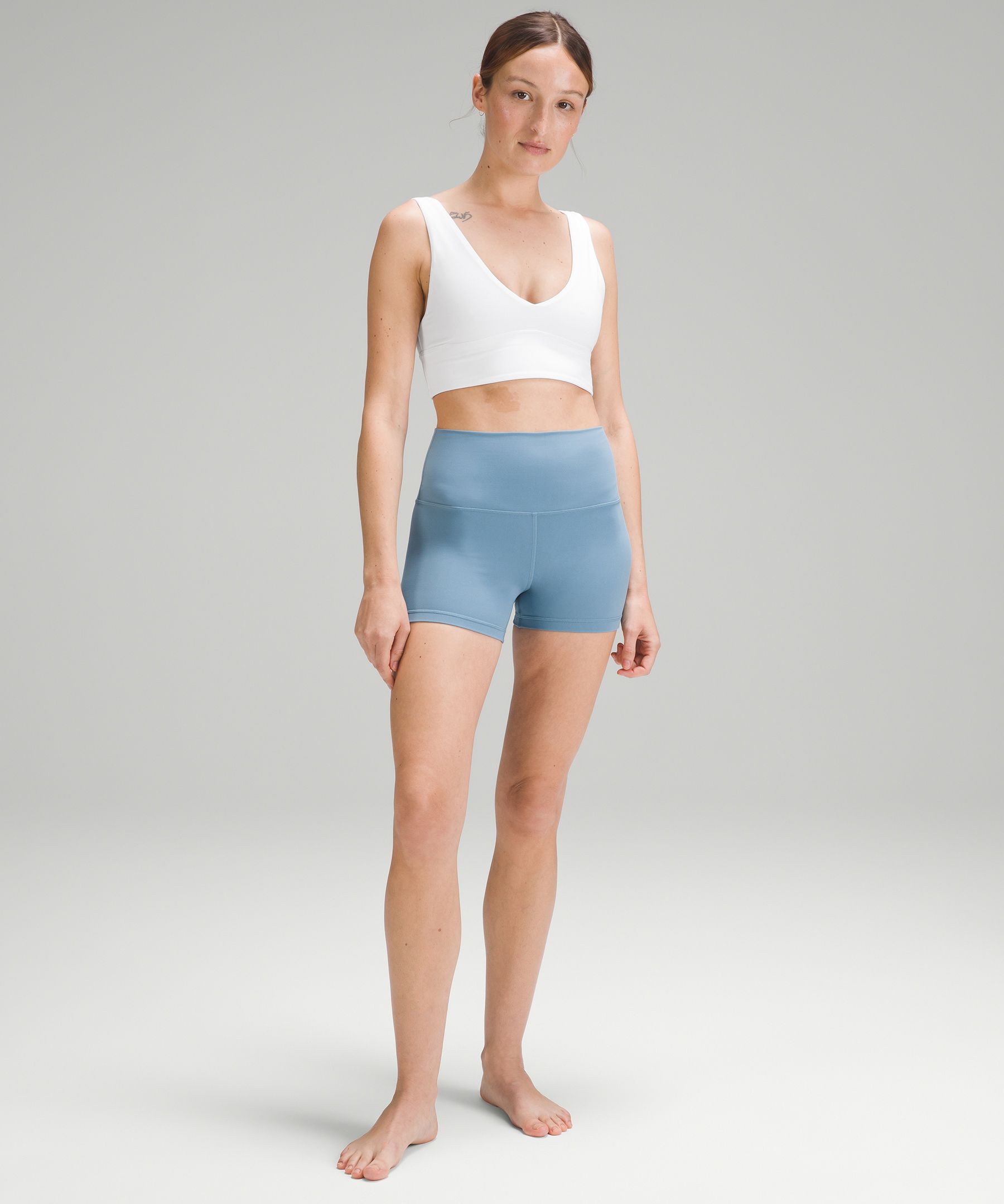 lulu Align V-Neck Bra Light Support, A/B Cup