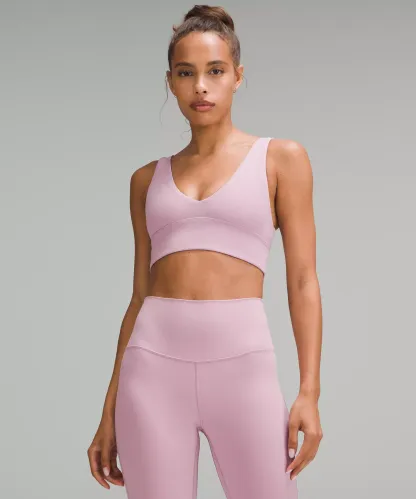 lulu Align V-Neck Bra Light Support, A/B Cup