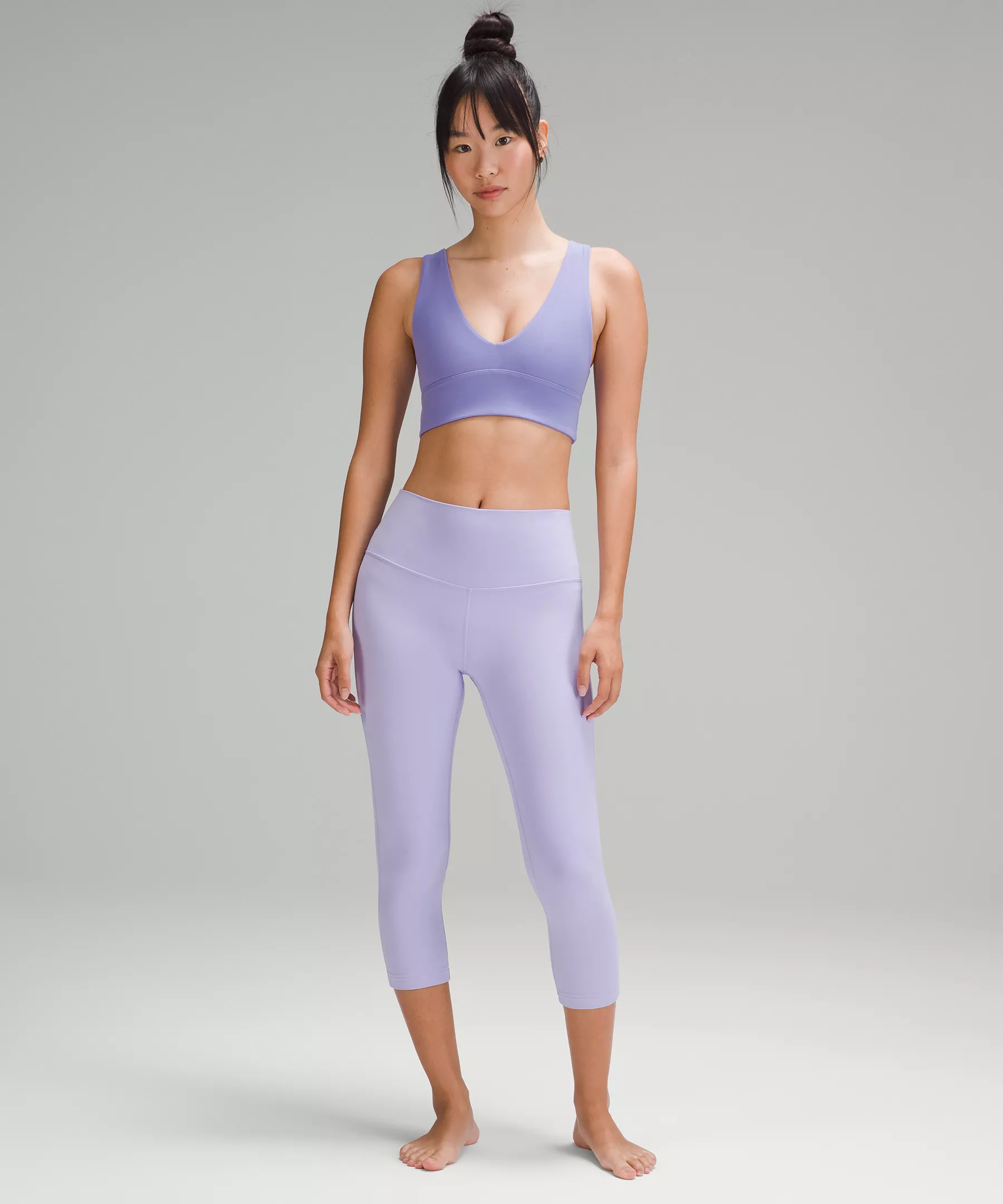 lulu Align V-Neck Bra Light Support, A/B Cup