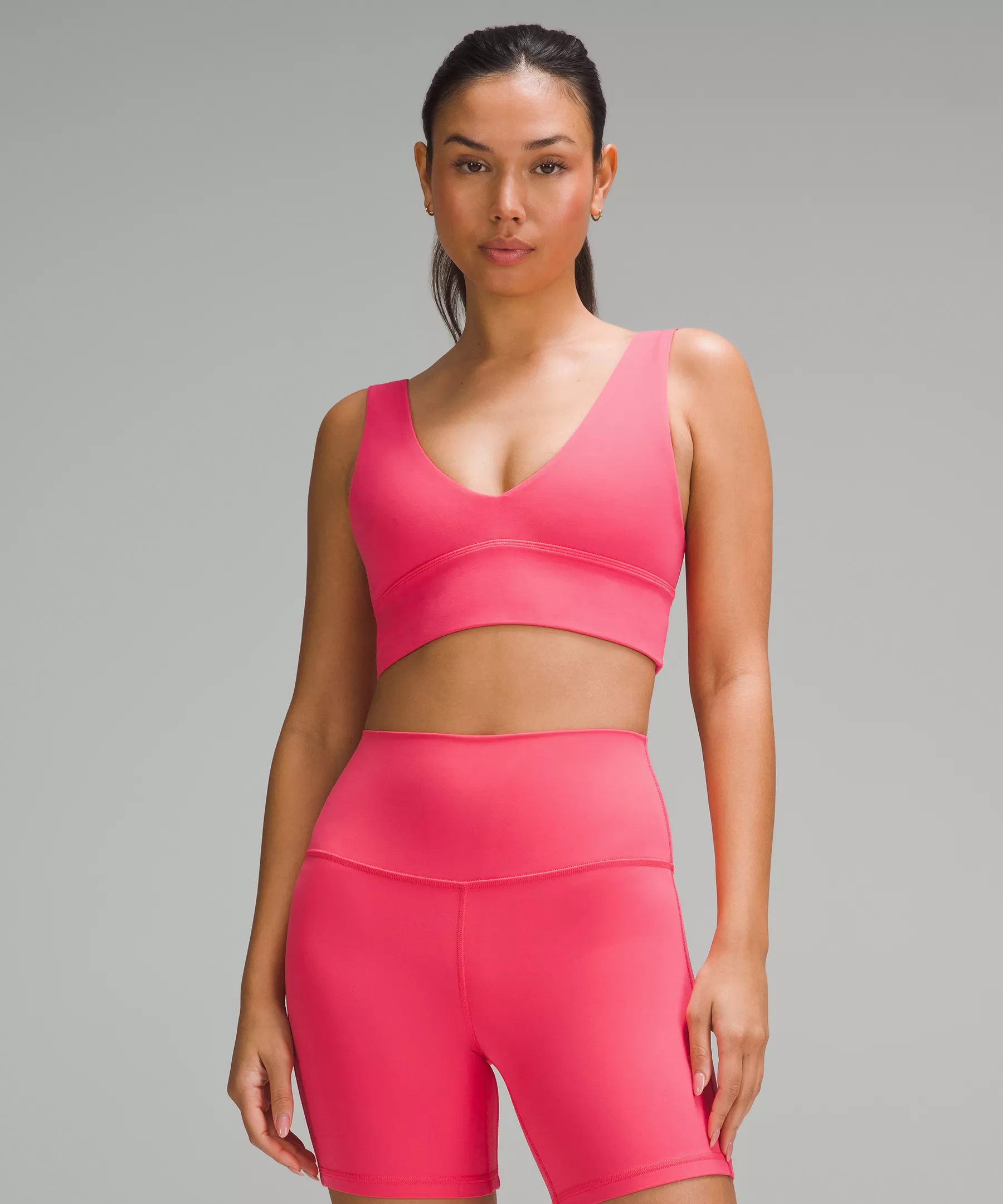 lulu Align V-Neck Bra Light Support, A/B Cup