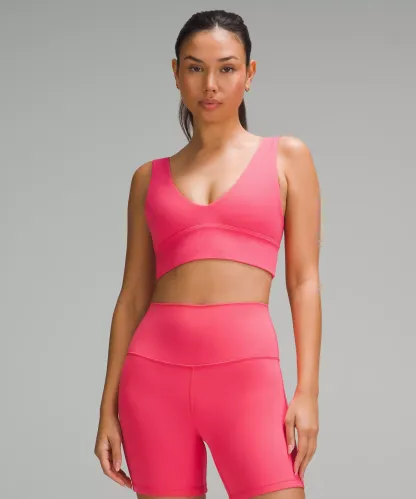 lulu Align V-Neck Bra Light Support, A/B Cup