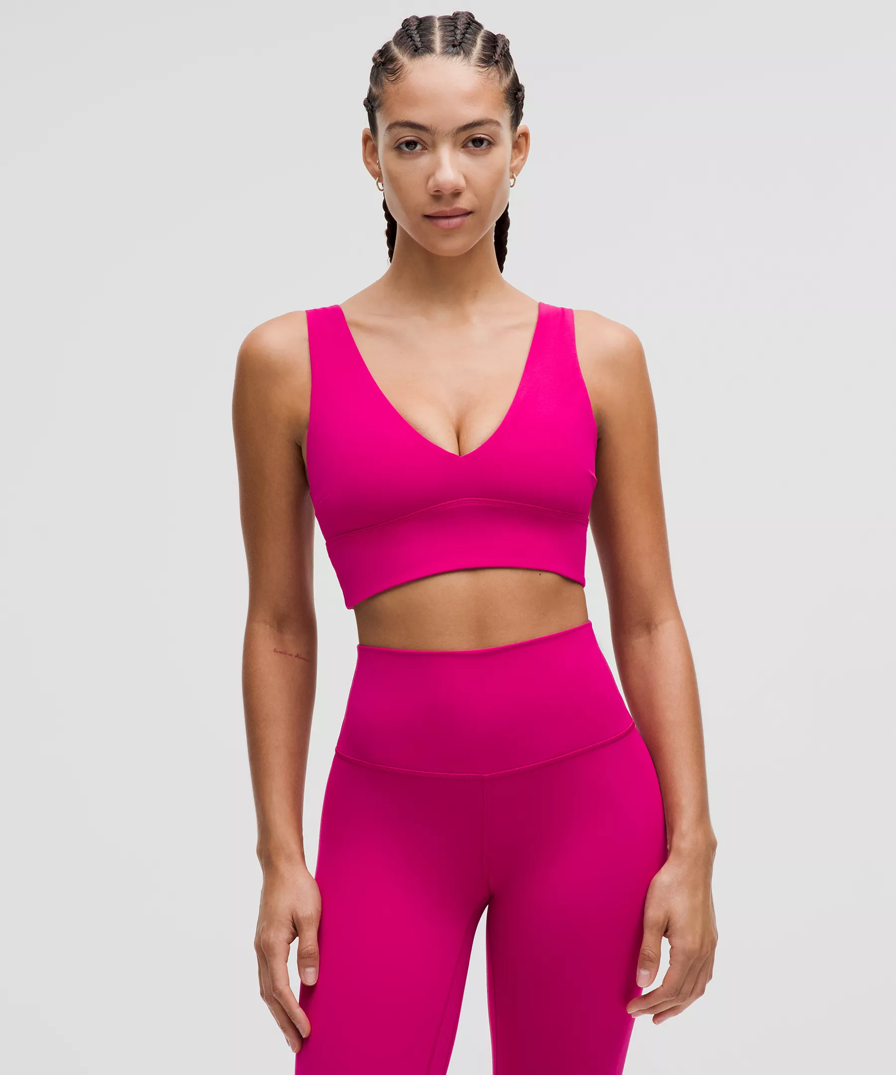 lulu Align V-Neck Bra Light Support, C/D Cup