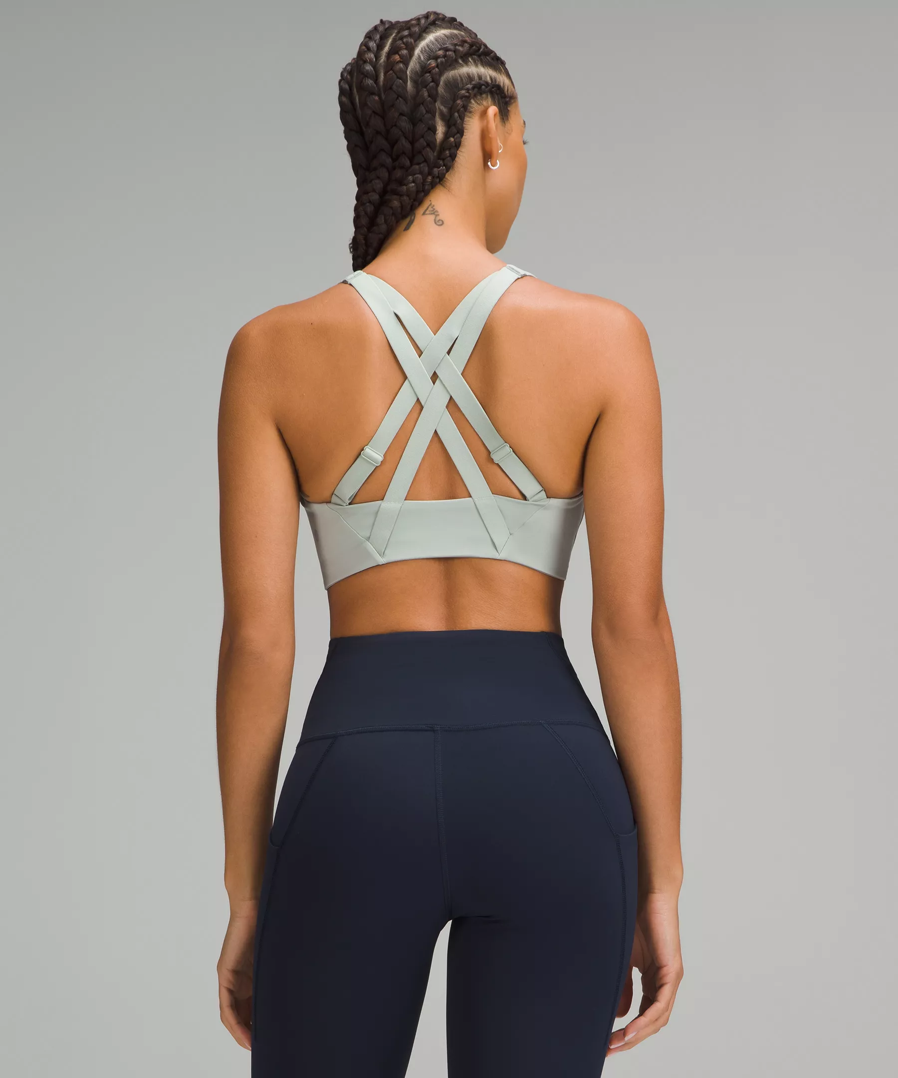 lulu Energy Zip-Front Bra High-Support, BCG Cups