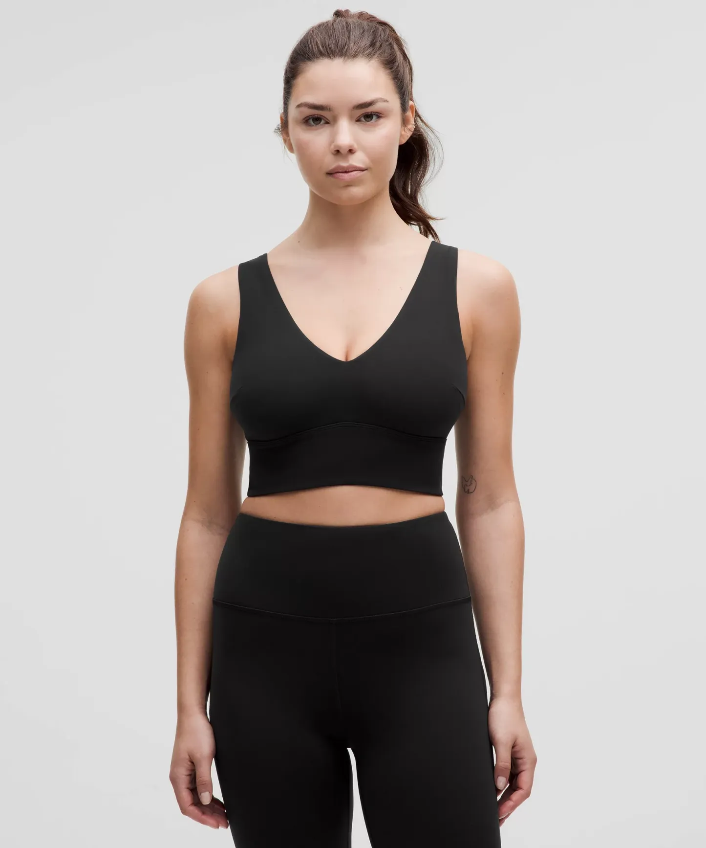 lulu Align V-Neck Bra Light Support, DDD/G Cup