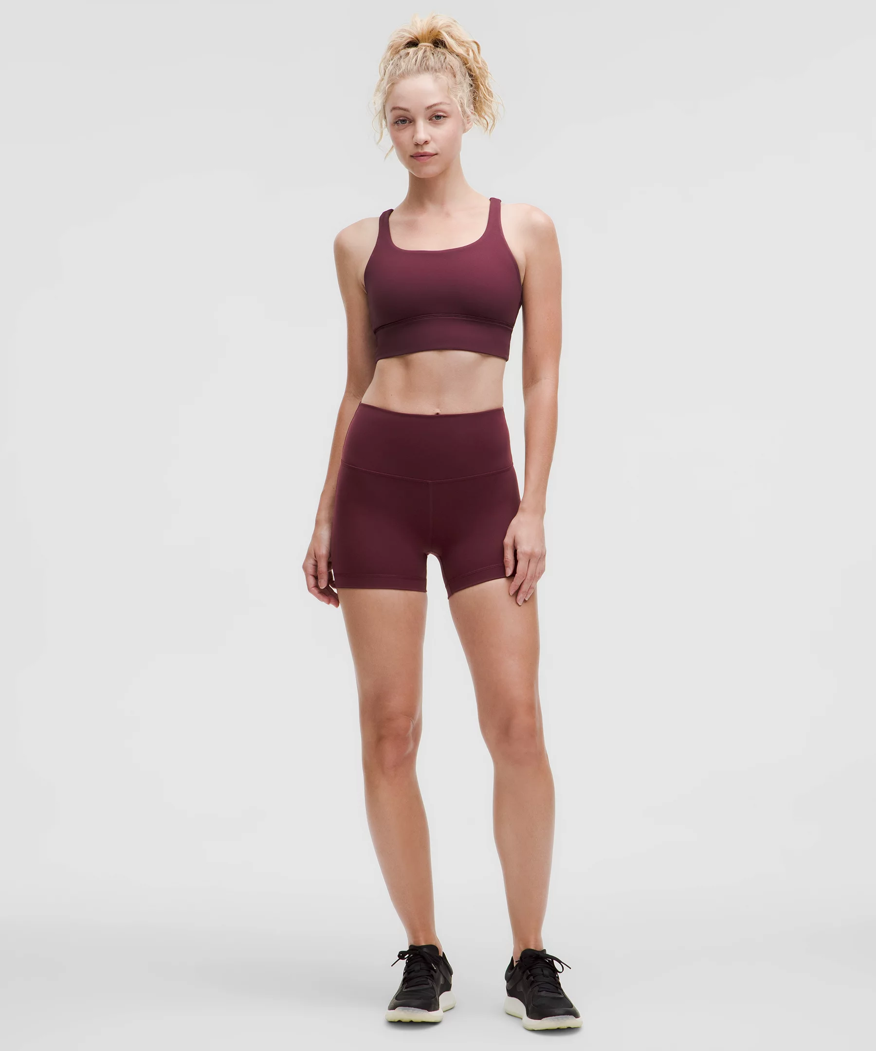 lulu Energy Longline Bra Medium Support, BCD Cups