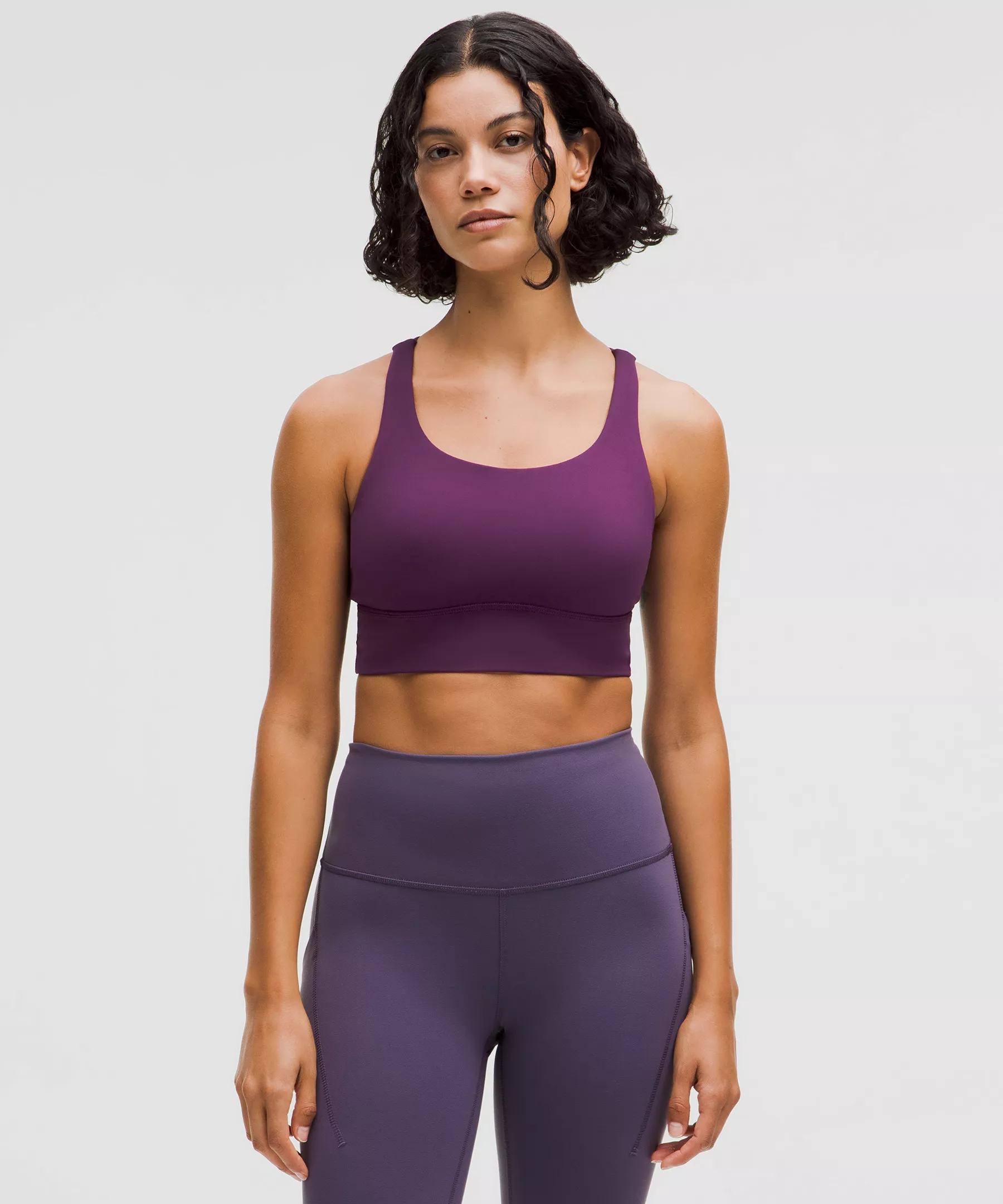 lulu Energy Longline Bra Medium Support, BCD Cups