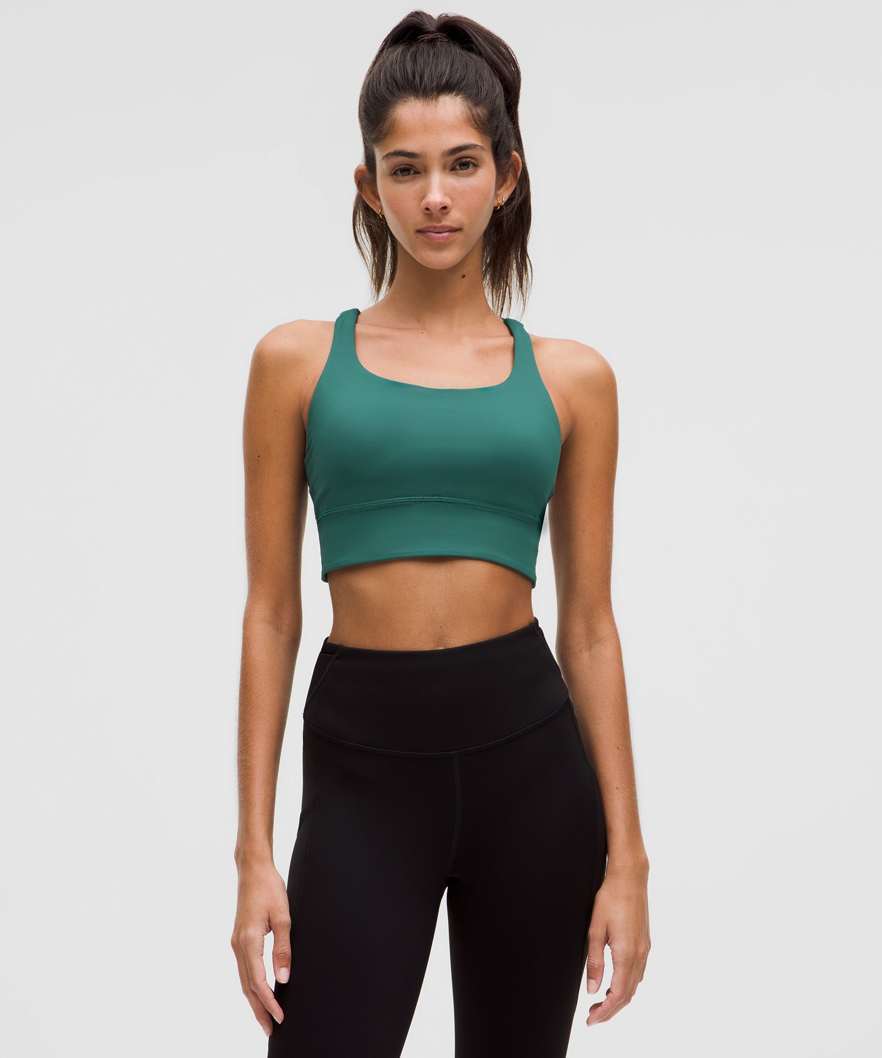 lulu Energy Longline Bra Medium Support, BCD Cups