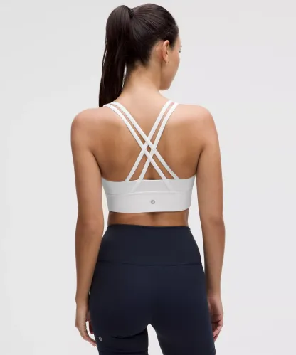 lulu Energy Longline Bra Medium Support, BCD Cups