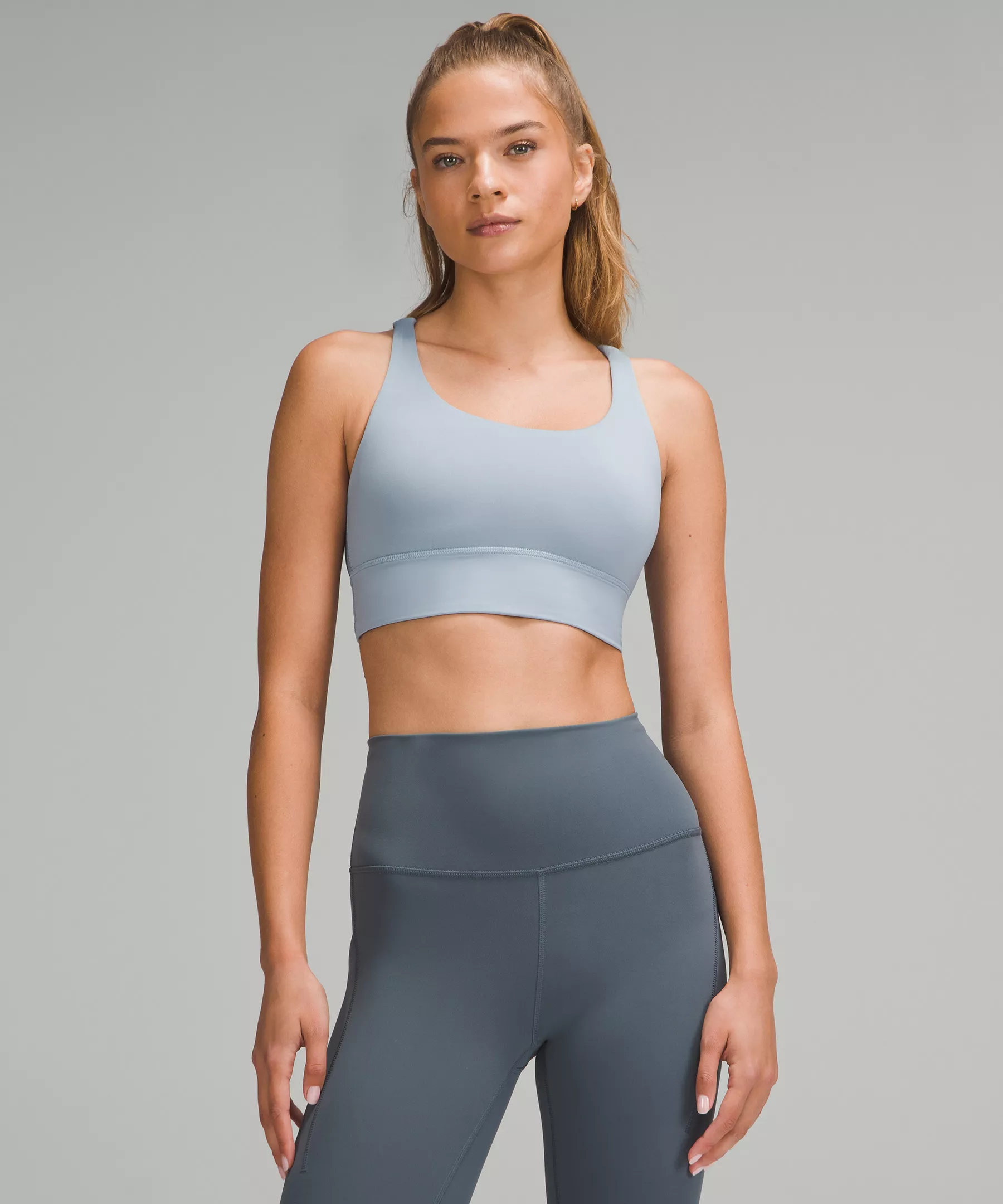 lulu Energy Longline Bra Medium Support, BCD Cups