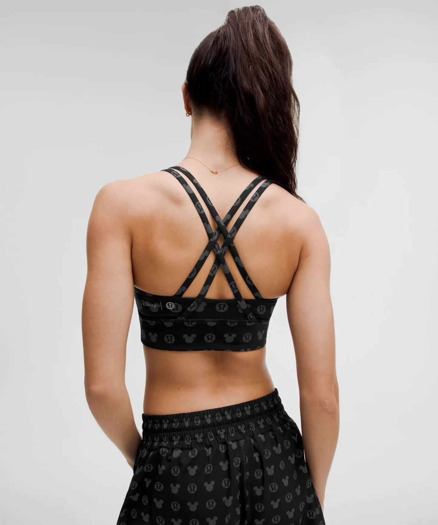 Disney x lulu Energy Longline Bra Medium Support, BCD Cups