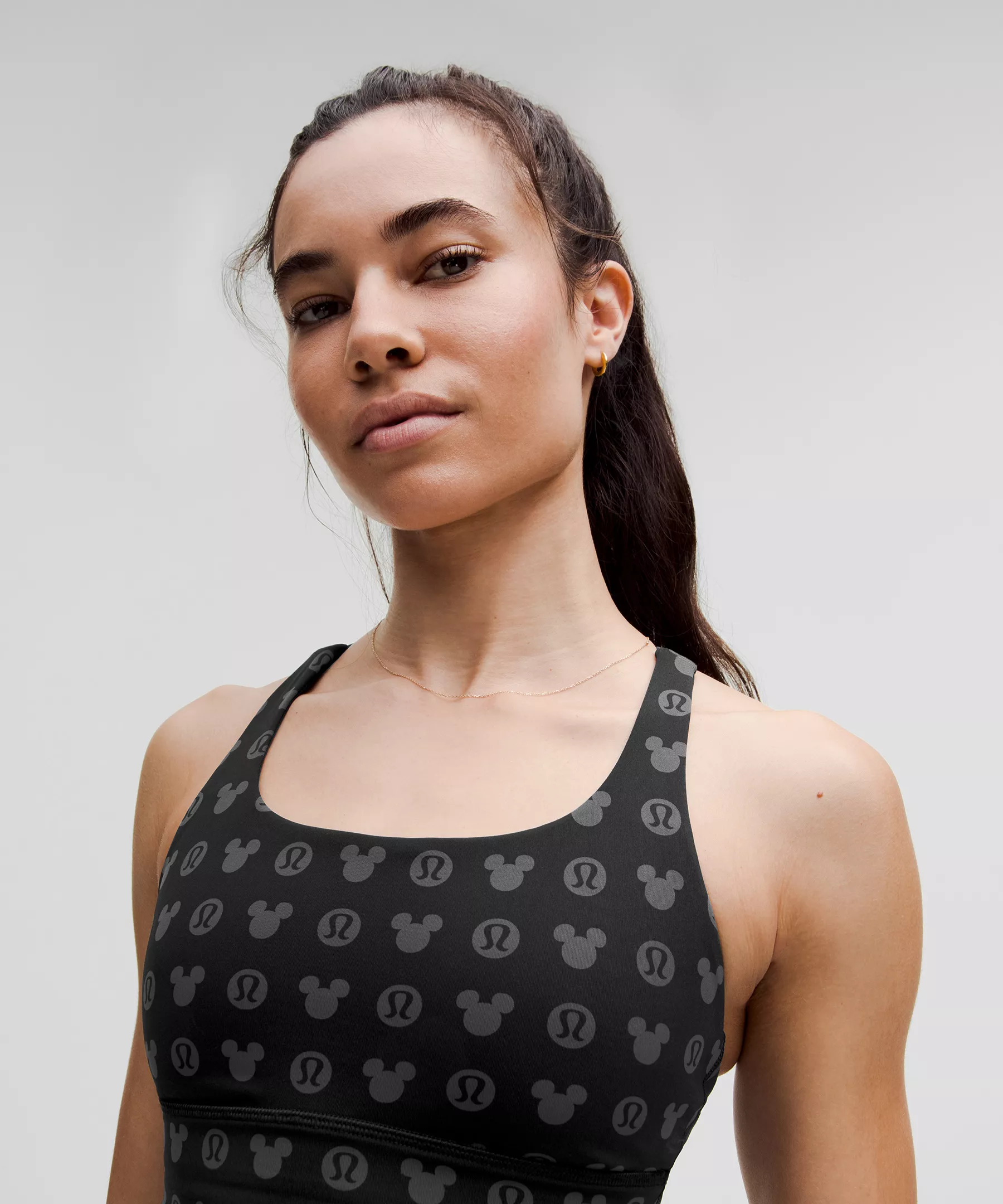 Disney x lulu Energy Longline Bra Medium Support, BCD Cups