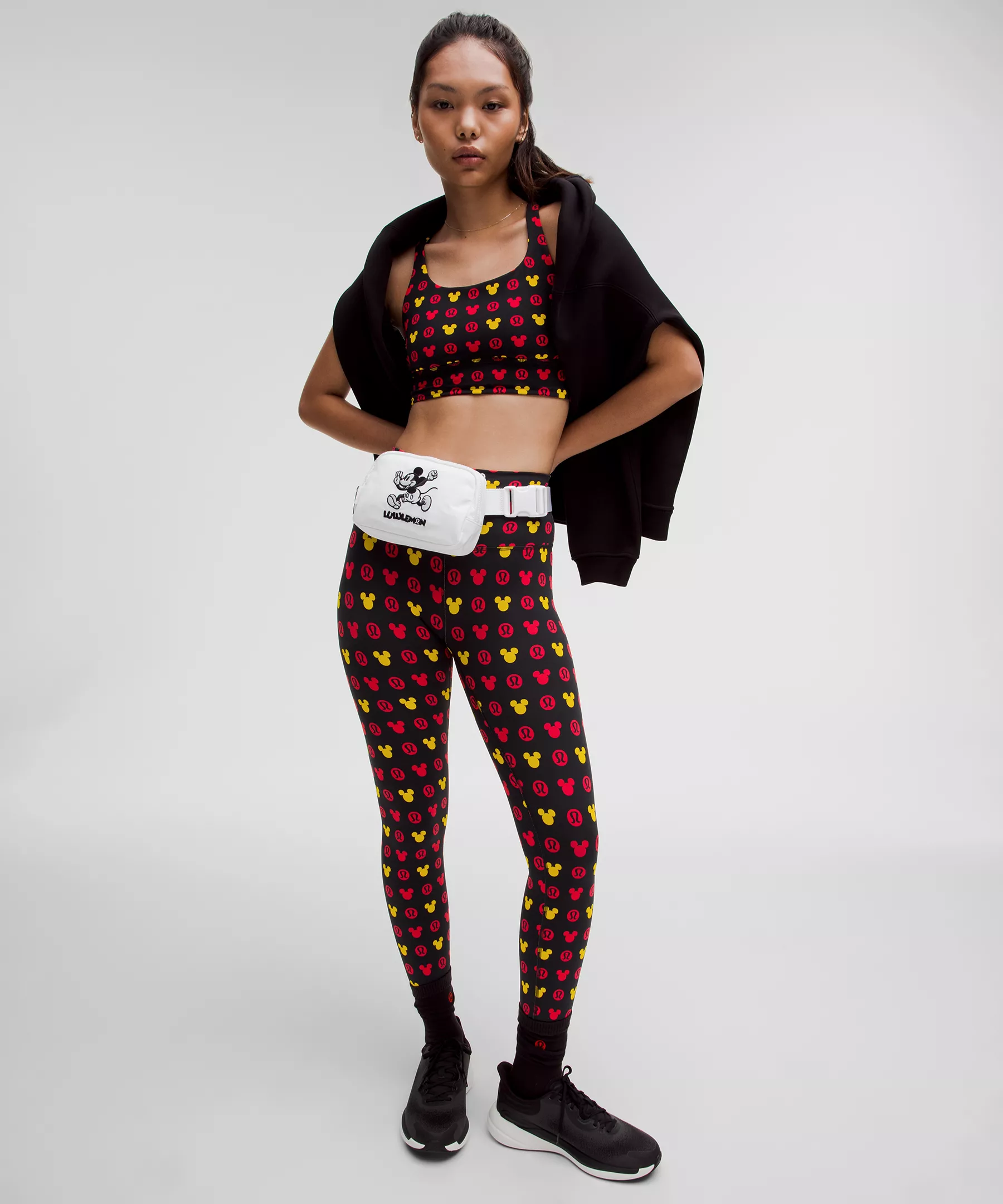 Disney x lulu Energy Longline Bra Medium Support, BCD Cups