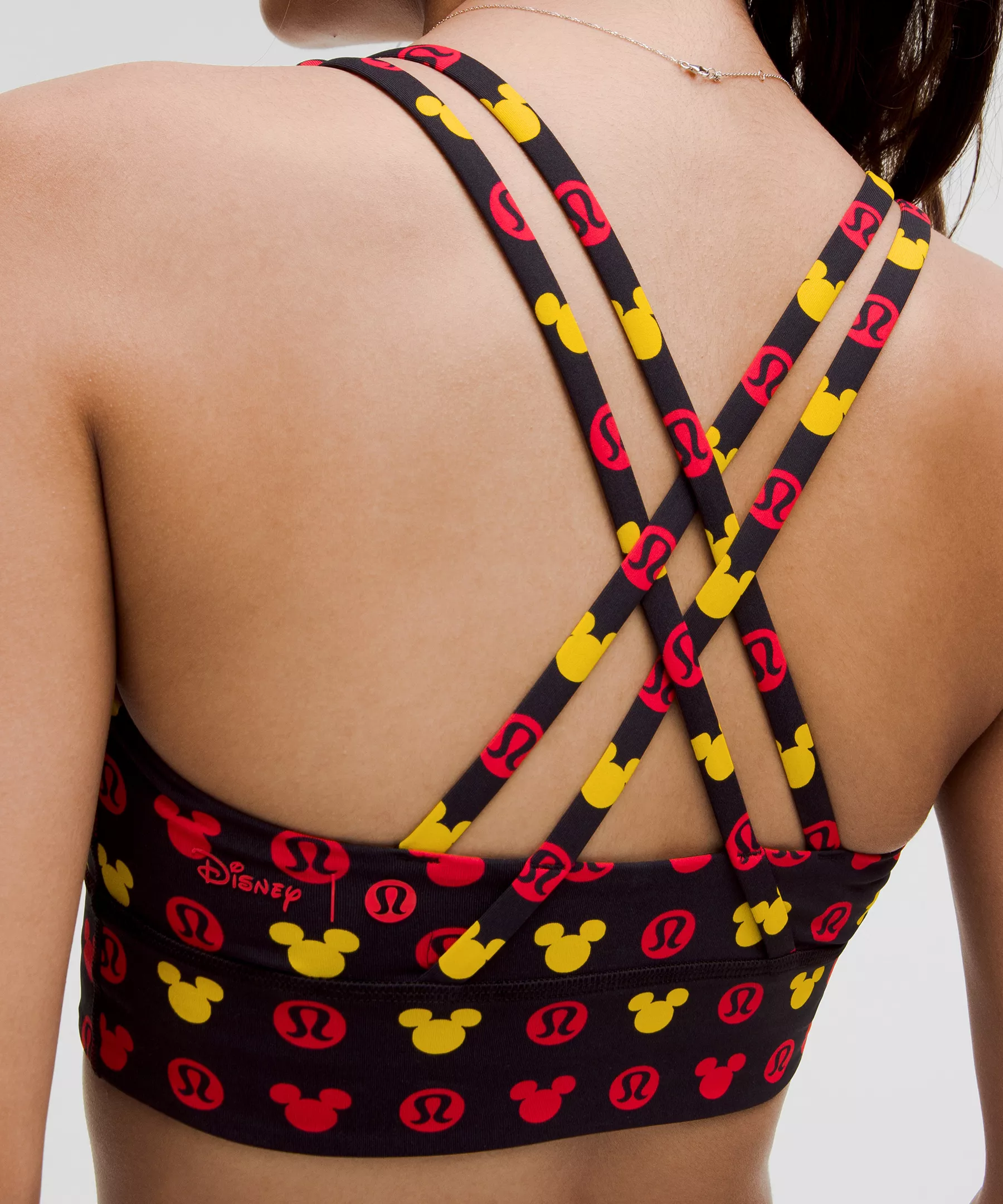 Disney x lulu Energy Longline Bra Medium Support, BCD Cups