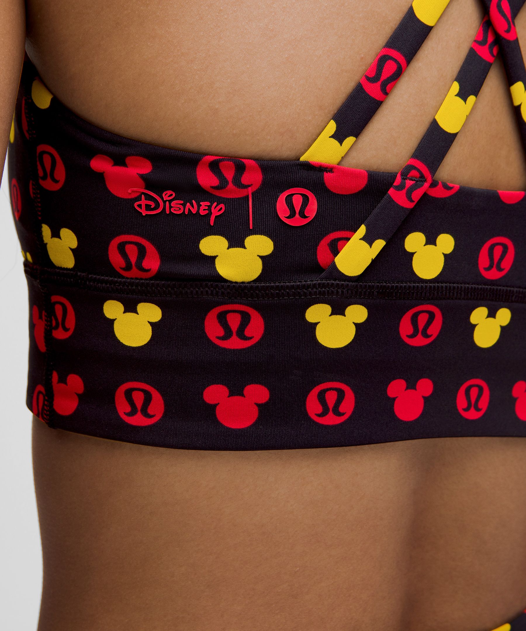 Disney x lulu Energy Longline Bra Medium Support, BCD Cups
