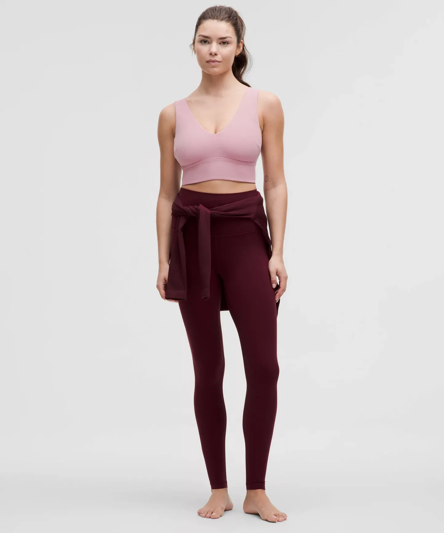 lulu Align V-Neck Bra Light Support, DDD/G Cup