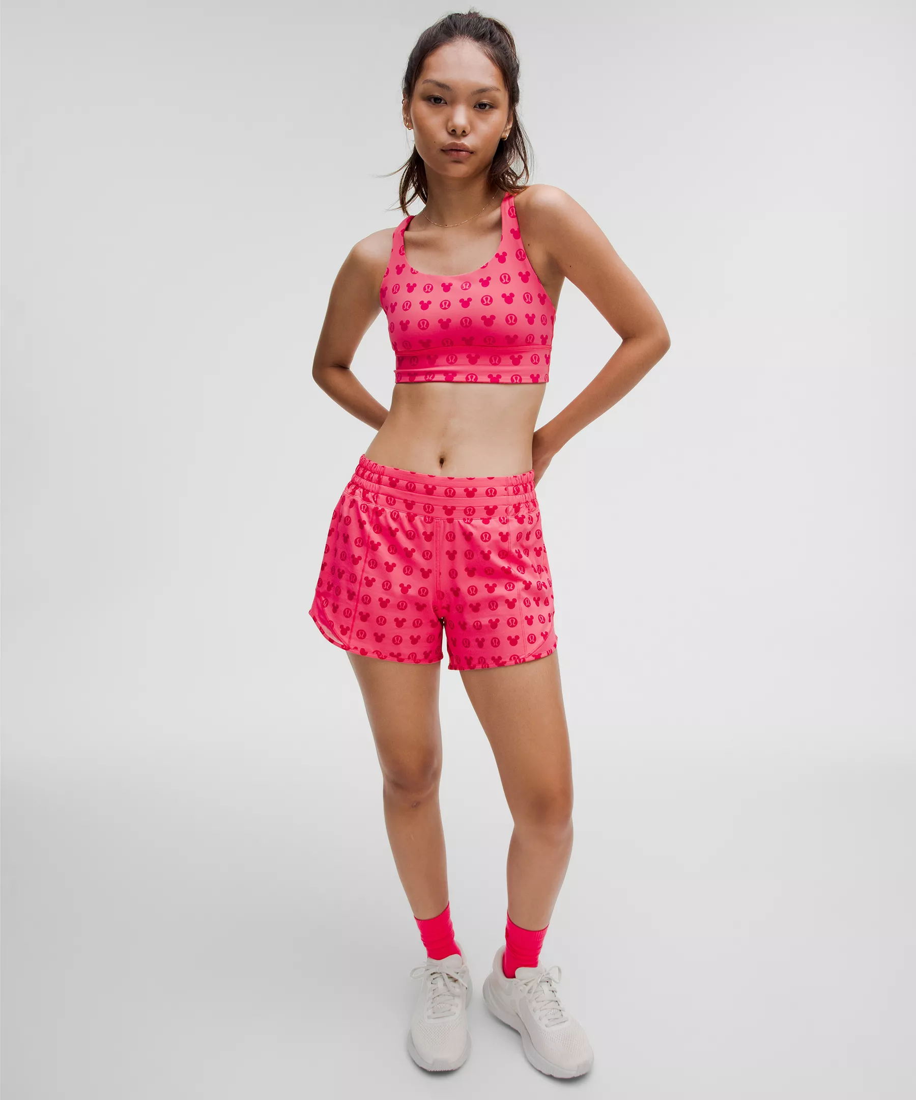 Disney x lulu Energy Longline Bra Medium Support, BCD Cups