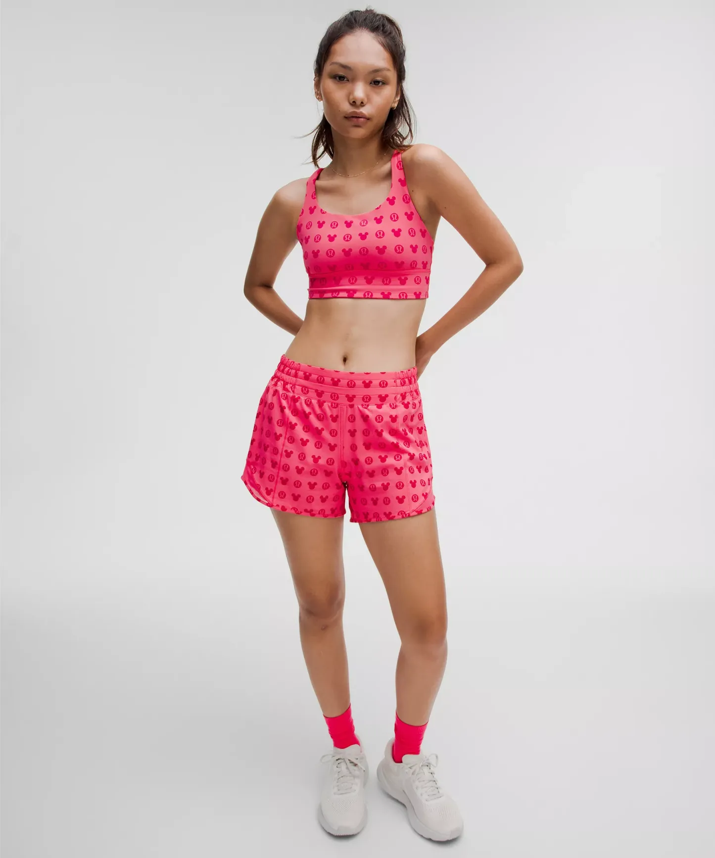 Disney x lulu Energy Longline Bra Medium Support, BCD Cups