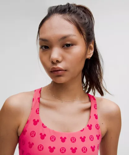 Disney x lulu Energy Longline Bra Medium Support, BCD Cups