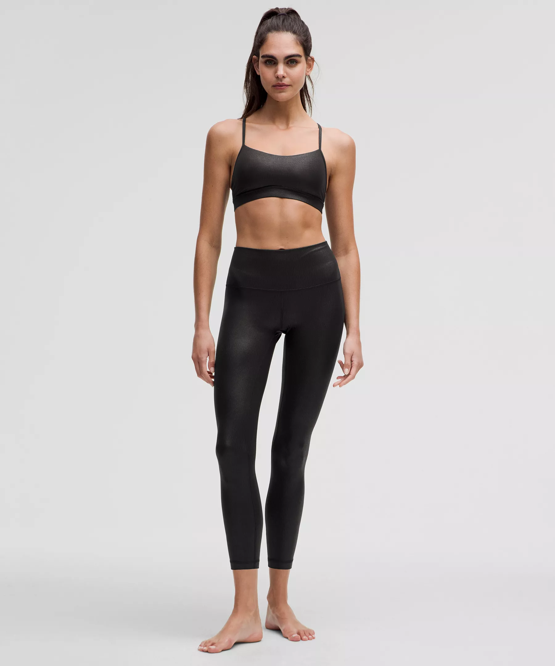 Flow Y Bra Nulu Light Support, ACC Cups Ribbed Shine