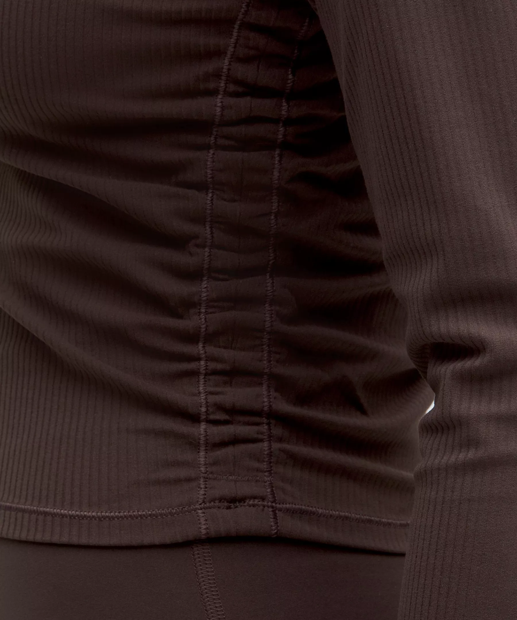 All It Takes Ribbed Lulu Long-Sleeve Shirt