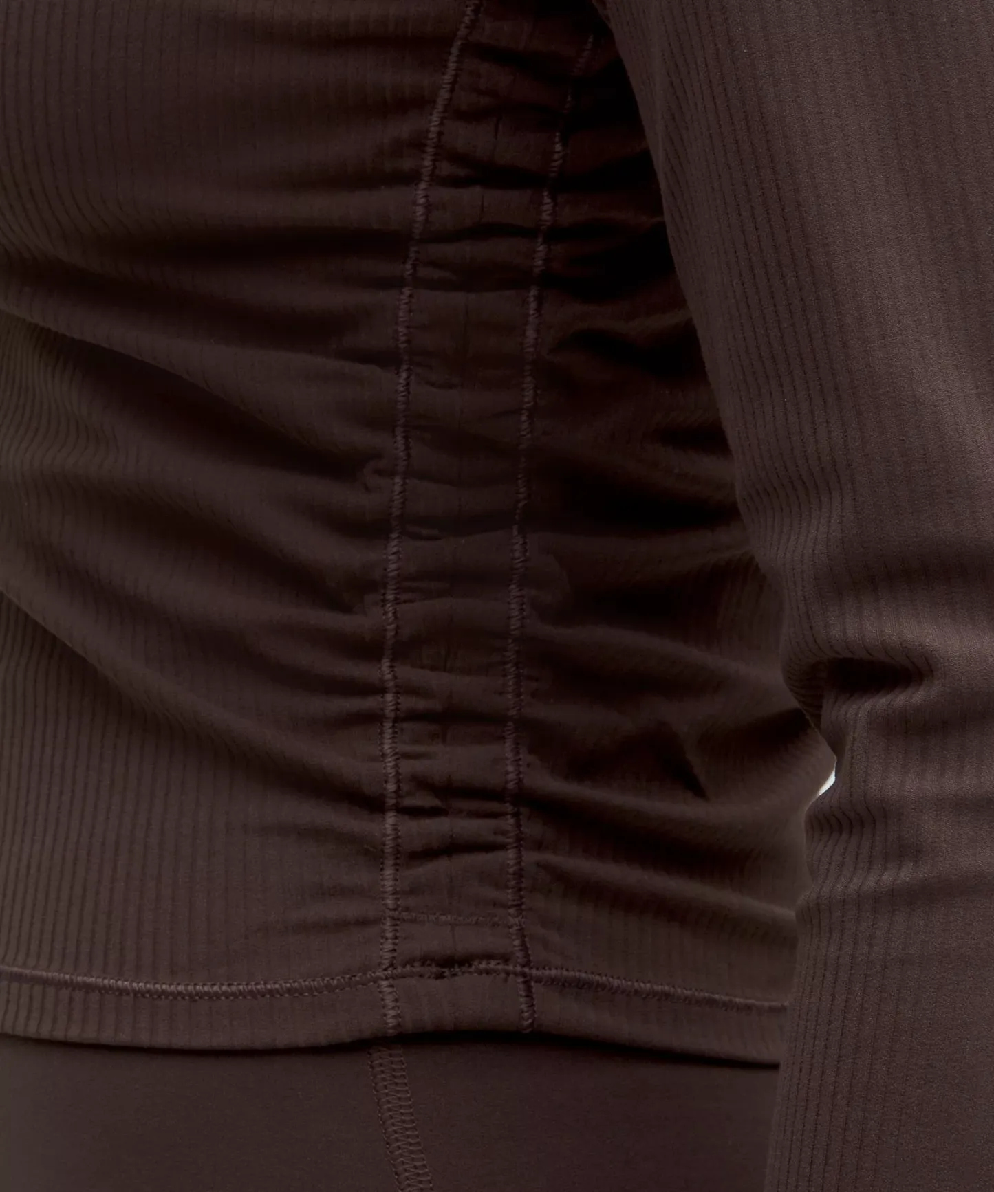 All It Takes Ribbed Lulu Long-Sleeve Shirt