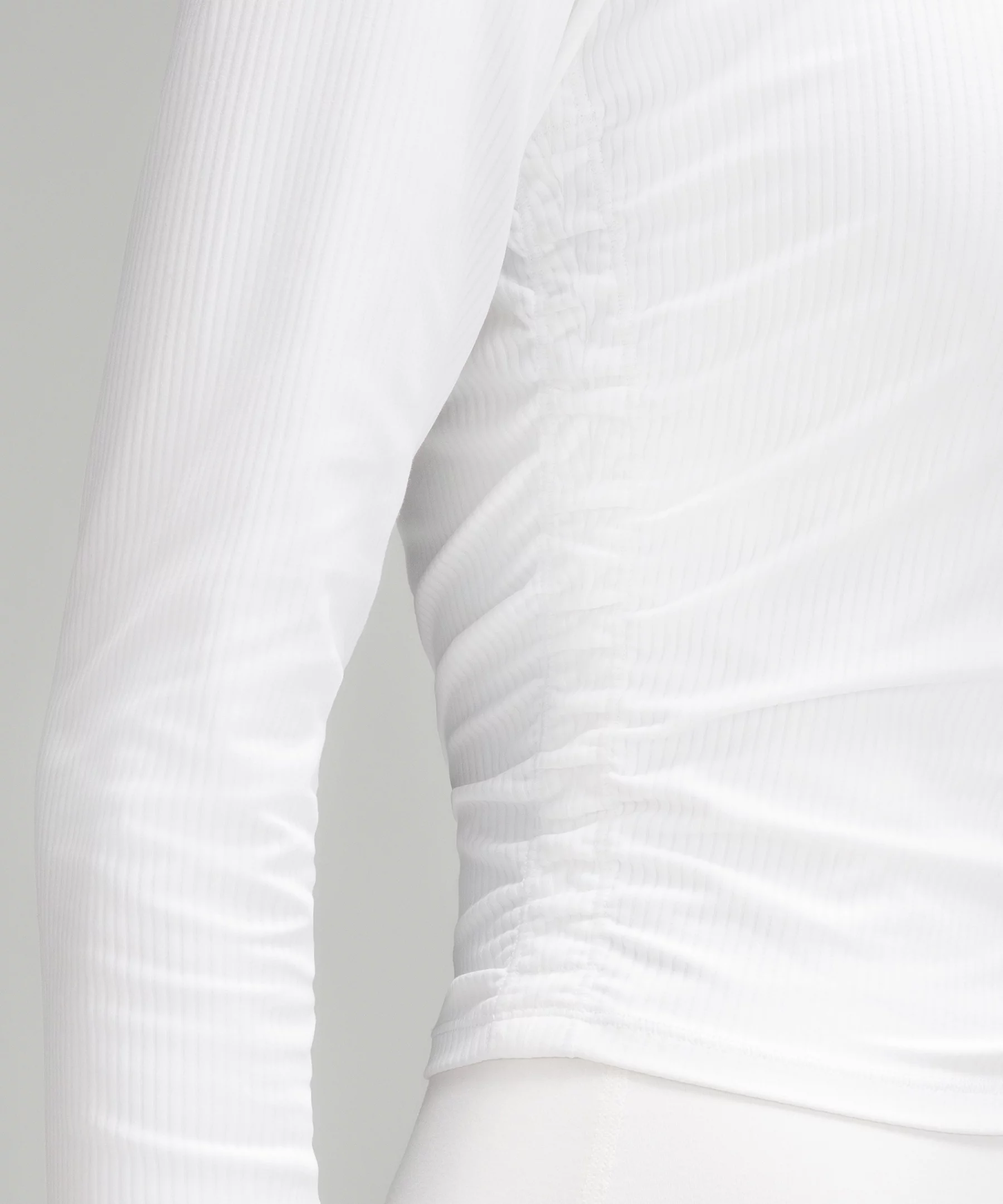 All It Takes Ribbed Lulu Long-Sleeve Shirt