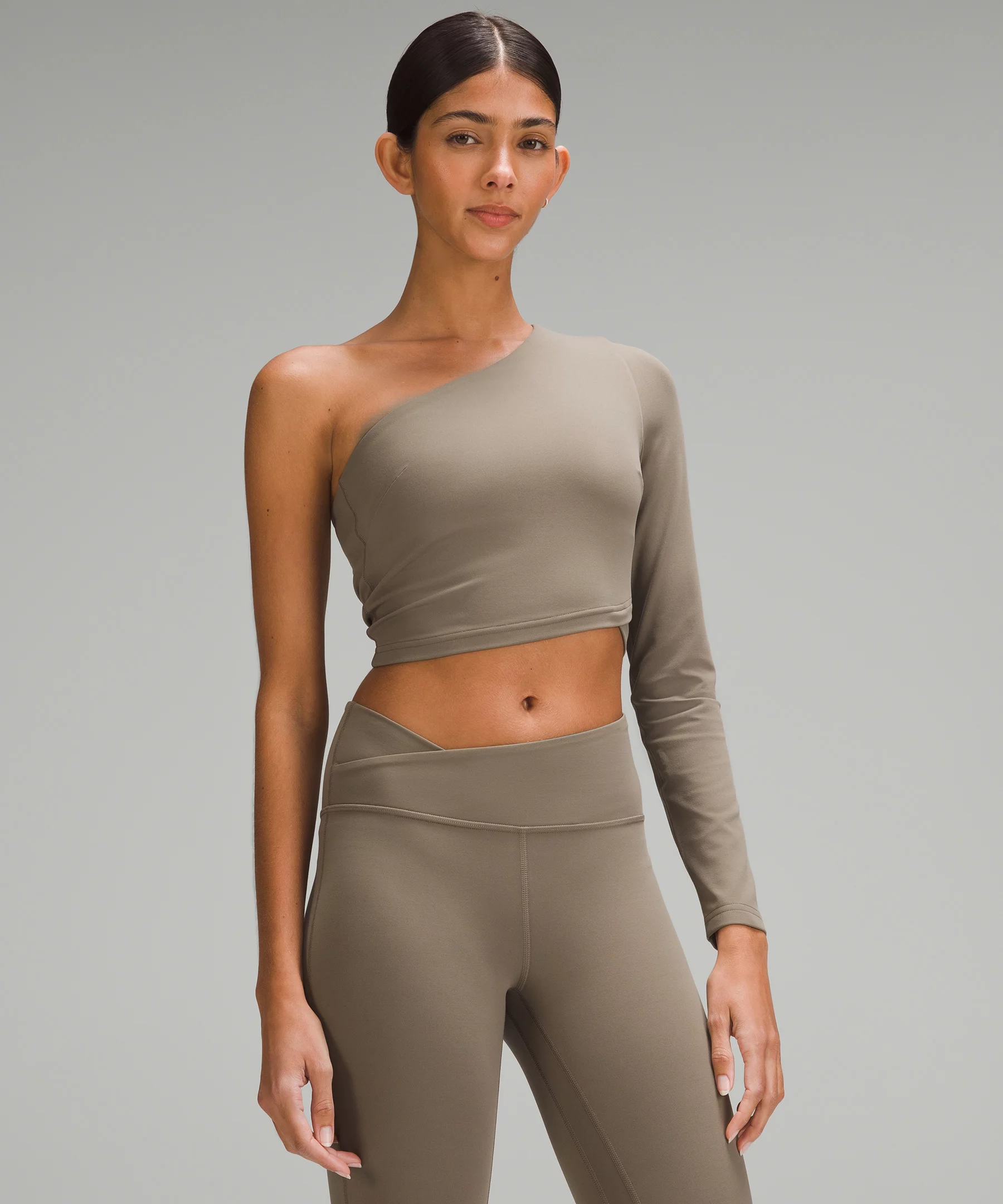 lulu Align Asymmetrical Long-Sleeve Shirt